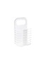 Foldable Laundry Basket White 28x17x46 cm