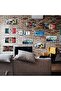 FFD 6-Pieces Wall Decoration Metal Poster Wall Plates Wall Decor - 6
