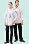 سترة الطهي الاحترافية من Libani، تصميم متين قابل للتنفس، يمكن ارتداؤها في المطبخ