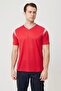 Men's V Neck Breathable Tshirt Allium Tee Can Be Flexible Stylish Business Casual for - 2