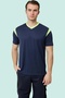 Men's V Neck Breathable Tshirt Allium Tee Can Be Flexible Stylish Business Casual for
