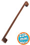 Furniture Kitchen Drawer Cover Cabinet Handle Handle Handles Handle Metal 224 mm Antique Antique Copper
