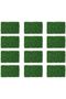 FFD Artificial Green Wall Grass Decoration, 40x60cm, Wall Green Grass, Artificial Green Grass 12 Pcs
