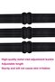 Women's Non-slip Adjustable Elastic Bra Strap Clips Holder-3 Packs - 8