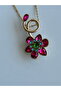 Pink Flower Necklace