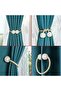 Curtain Holdback Decorative, 2pc Pearl Magnetic Curtain Clip - 5