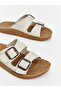 Double Striped Girl's Slippers - 3