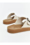 Double Striped Girl's Slippers - 5