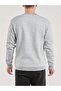 Gray Men's Gray Nasa 1987 Printed Crew Neck Oversize - 2