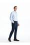 Lcwaikiki Regular Fit Long Sleeve Linen Blend Men's Shirt (W5)