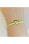 Macrame Knitted Unisex Bracelet with Bear Figure - Handmade Cute Design - Cute Teddy Bear Bracelet - 2
