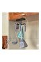Aluminum Roof Mounted Rotating Hook Black 15 x 5 x 6cm - 4