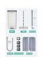Multi Functional Floor Washing Mop White 19x12.5x35.5cm - 3