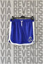 Anchor Printed Jersey Sports Training Shorts with Piping Detail
