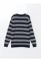 Lcwaikiki Crew Neck Long Sleeve Color Block Men's Knitwear Sweater (W5) - 6