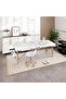 White Foldable Massage Table Bed with Wooden Frame for Professional Use