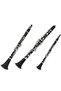 Student B♭ Clarinet – 17-Key Beginner Clarinet with Ebonite Body & Nickel-Plated Keys