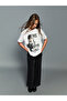 Crew neck printed girl's t-shirt - 2