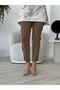 Leg Detailed Trousers Camel 36111 - 2
