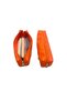 Minimalist Orange Pen Holder Faux Leather - 6