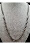 Men's Steel Chain Necklace – 6 mm Thick Silver Color, Stainless, No Tarnishing - 2