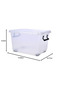 Cosmofamina Heavy Duty Clear Plastic Storage Box Latching Lid (22L) - 2