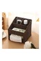 Multi Functional Nordic Organizer Storage Box Dark Brown 16.5x16.5x16.5cm - 2