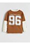 Lcw Crew Neck Printed Long Sleeve Baby Boy T-Shirt (W5)