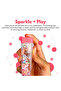 Cute Kids LED Sprinkle Grip Hair Brush, Ultra Flexible Detangling Bristles, Scalp Friendly - 4