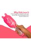 Cute Kids LED Sprinkle Grip Hair Brush, Ultra Flexible Detangling Bristles, Scalp Friendly - 5
