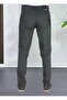 Classic Cut Khaki Stretch Fabric Men's Side Pocket Classic Jeans Stretch Fabric High Waist - 3