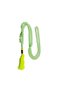 Green Glow in Dark Prayer Beads, Muslim Tasbeeh with 100 Round Beads, 10mm Size, Neon Light - 2