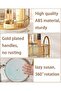 360-degree Rotating Makeup Organizer from ETLife with 3 Layers - 5
