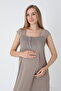 Maternity and Maternity Dressing Gown Nightgown Set - 6