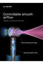 Supersonic Hair Dryer with Diffuser Negative Ion Blow Dryer 110, 000 RPM Brushless Motor - 4