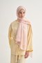 Floral Floral Monogram Flush Shawl Salmon - 5