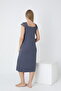 Maternity and Maternity Dressing Gown Nightgown Set - 7