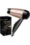 Sun Home Foldable Travel Hair Dryer 1200W - Gold/Black - 2