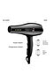 Professional 2200W Ionic Ceramic Hair Dryer,2 Speed and 3 Heat Settings - 5