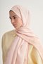Floral Floral Monogram Flush Shawl Salmon - 3