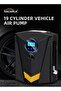 Digital Car Tyre Inflator Air Compressor 150PSI DC12V Air Pump Cord with Digital Pressure Display