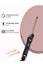 Professional 9mm Thin Hair Curler Gold/Black - 7