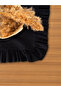 Buldan Natural Linen Ruffle Runner - 2