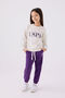 U.S. Polo Assn Girls' White Tracksuit Set