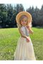 Knitted Detail Top and Skirt Suit - 5