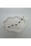 Steel Gold Black Mini Clover Detail Trend Bracelet - Gold - 3
