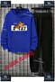 Children's Unisex "Bear Part Label" Special Printed Hooded Tracksuit Set