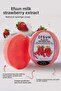Natural Sponge Milk Strawberry Extract Soap, Milk Strawberry Soap, Sponge Bath Soap 135 gr - 2