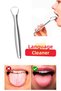 Stainless Steel Tongue Cleaner Oral Care Tongue Cleaning Apparatus