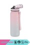 800ml New Dual Color Leak Proof Bpa Free Motivational Tritan Water Bottle with Lockable Lid - 2